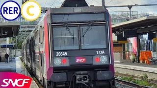 RER C [4K] Motrices mixstes Z20500 Carmillon et Z20900 IDF