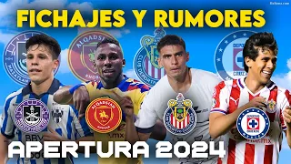 ✅🔥¡MEMO MARTINEZ A CHIVAS! PONCHITO A MAZATLAN ¡QUIÑONES A ARABIA FICHAJES Y RUMORES LIGA MX AP 2024