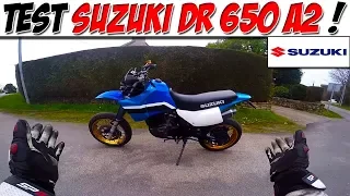 #Moto Vlog 76 : TEST SUZUKI DR 650 / A2 / UN SM PETIT PRIX !