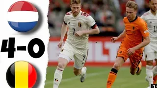 Highlights Belgium vs Netherlands | UEFA Nations League 2022