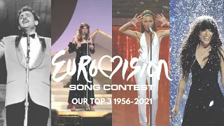 Eurovision 1956-2021 | Our Top 3 Each Year