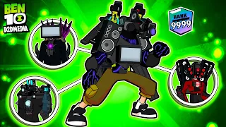 Brawl Star Rank Up "New Tri Titan - Combiened Titan Camera, Speaker & TV Man": Skibidi Toilet #111