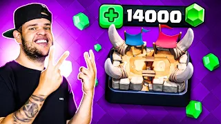 GEMEI NA NOVA CONTA DO CLASH ROYALE! ‹ EduKof Games ›