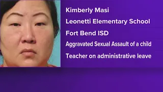 Fort Bend ISD teacher accused of sexually assaulting child