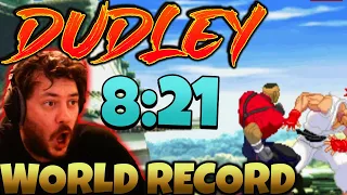 Street Fighter 3 3rd strike Dudley Speedrun 8:21 WORLD RECORD!