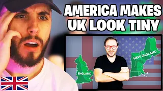 Brit Reacts to How America Makes Britain Look Like a Tiny Village