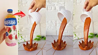 IDEIA GENIAL USANDO PAPELÃO E GARRAFA PLÁSTICA PARA DECORAR SUA CASA – XÍCARA DECOR FEITA DE GARRAFA