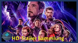 MARVEL CINEMATIC UNIVERSE Alle Trailer German Deutsch der Phasen 1 - 3 (HD) - 2008 - 2019 MCU