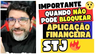 🔴😱 STJ DECIDE SOBRE PENHORA DE APLICAÇÃO FINANCEIRA REsp 1677144 🔴