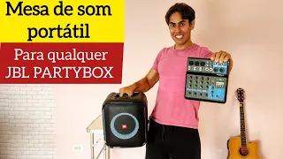 Mesa de som para JBL PARTYBOX Encore! INCRÍVEL O RESULTADO! assista!