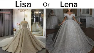 LISA or LENA 💫 - wedding dresses - rings - pretty venue 🤍