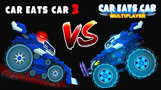 Кто Сильней БОСС МОЛНИЯ из Машина Ест Машину 3 или Тачка МОЛНИЯ из Car Eats Car Multiplayer ???