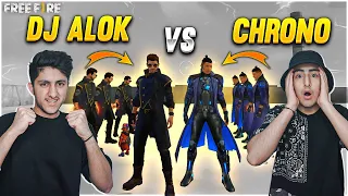 Dj Alok Vs Chrono Factory Challenge Which Charecter Is Beat? | Dj Alok & Chrono - Garena Free Fire