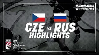 Game Highlights: Czech Republic vs Russia May 10 2018 | #IIHFWorlds 2018