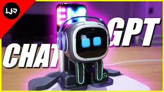 Robot With ChatGPT (Part 3)  I  Emo Desktop Pet By Living.AI