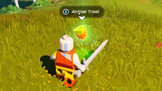 How to Unlock & Create an Animal Treat in LEGO Fortnite