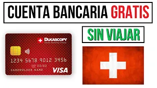 ✔️ CUENTA BANCARIA SUIZA 🇨🇭 SIN COSTO ❗ BANCO ONLINE DUKASCOPY 💳 【 TARJETA Debito Física & ➕ 】 💸