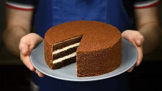 ОЧЕНЬ ПРОСТОЙ ШОКОЛАДНЫЙ ТОРТ How to make chocolate cake from chocolate recipe