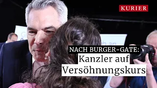 Nach Burger-Video: Kanzler Nehammer will auf "sensiblere Sprache" achten
