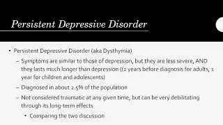 Lecture 28 - Mood Disorders and Schizophrenia Recording