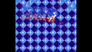 Megamix Sonic moveset in Sonic 3 A.I.R