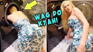 Nag Lalaba inistorbo mo ihhh!  Viral Funny videos & Pinoy Memes Best of 2024