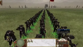 320 Minutemen VS Tarleton's Light Dragoons - Empire Total War