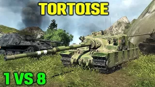 World Of Tanks | Tortoise - 1 VS 8 - 9800 Damage - 13 Kills