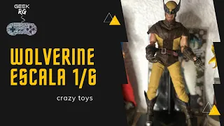 Wolverine escala 1/6 Crazy Toys Unboxing