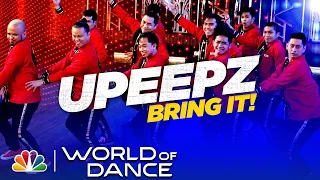 Upper Division Crew UPeepz Dances to "Hotel Room Service" by Pitbull - World of Dance The Duels