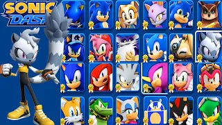 Sonic Dash - Tangle Unlocked Fully Upgraded vs Eggman Boss & Zazz Boss All Character Gameplay