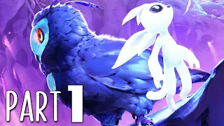 ORI AND THE WILL OF THE WISPS Walkthrough Gameplay Part 1 - INTRO (XBOX ONE X)