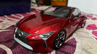 1/18 Autoart Lexus LC500 Red Metallic