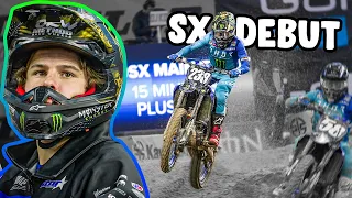 Haiden Deegan's First Pro Supercross Race!!