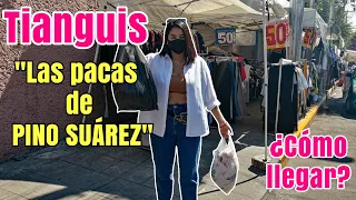 Tianguis "LAS PACAS DE PINO SUÁREZ"/Tesoros del tianguis 2021 más Outfits ¿Cómo llegar?/Zulma Ibeth