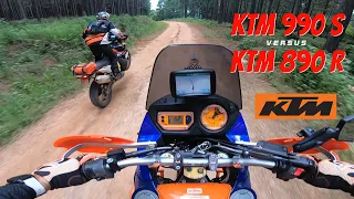 KTM 990 Adv S VS. KTM 890 Adv R