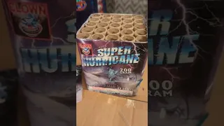 Super Hurricane 🌀🤡 25 Shot 200 Gram Firework