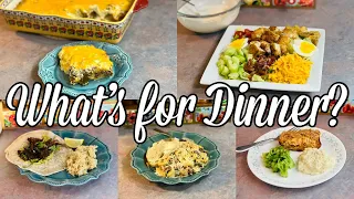 What’s for Dinner | SIMPLE Budget Friendly Family Meal Ideas | April 2024
