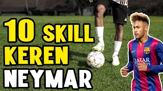 10 SKILL NEYMAR JR BARCELONA ● Trik Gocekan Sepak Bola Kelas Dunia!