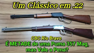 Carabina Winchester mais Barata do Brasil - CBC Rio Bravo .22 e Puma 357 Magnum