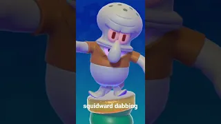 Now squidward can do the dab on Fall Guys