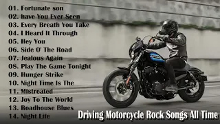 Motorcycle Classic Rock Songs - Driving Motorcycle Rock Songs All Time - Best Music For Free Outside