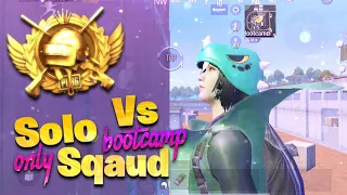 ( EPIC )Boot camp Solo vs Squad Gameplay Indo* Lobby | Six Fingers Gameplay | IPad mini 5