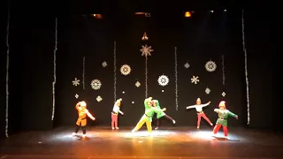 Blancanieves y los Enanitos. Gala de Navidad 2017. Escuela de baile La Candela.