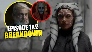 AHSOKA Episode 1 & 2 Breakdown | STAR WARS REBELS Easter Eggs