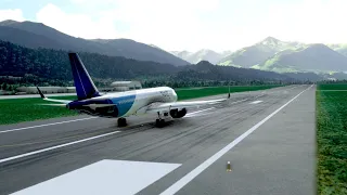 MSFS 2020 | The Prettiest Approach Ever?! | Airbus A320 Landing at Innsbruck.