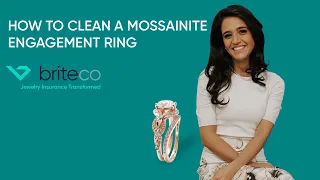 How to Clean Moissanite Ring? #shorts