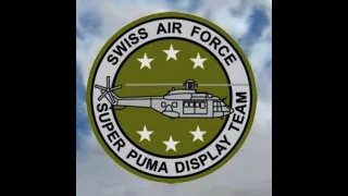 Cougar Super Puma Swiss Air Force Solo Display