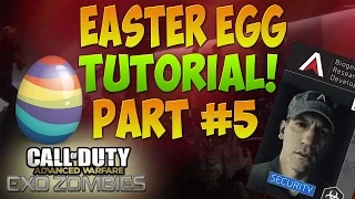 "Exo Zombies" Main Easter Egg Step #5 - Decker's Key Card Tutorial/Guide Advanced Warfare