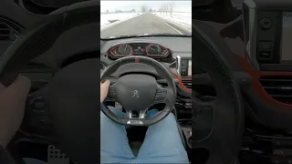 Peugeot 208 GTI 1.6 200HP Acceleration 0-100